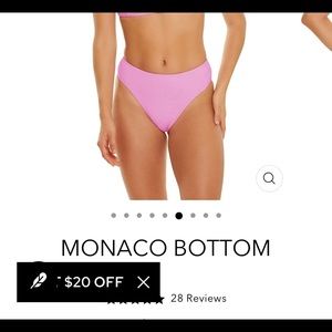 JMP the Label bikini top and high waist bottom